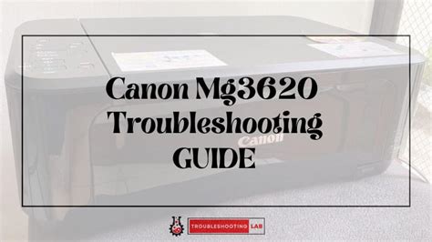 My canon pixma mg3620 has 2 error lights preventing it from printing