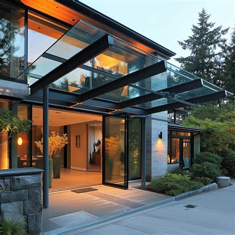 Canopy Against House