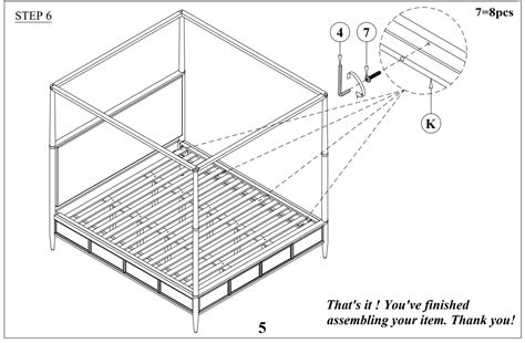 Canopy Bed Assembly Instructions