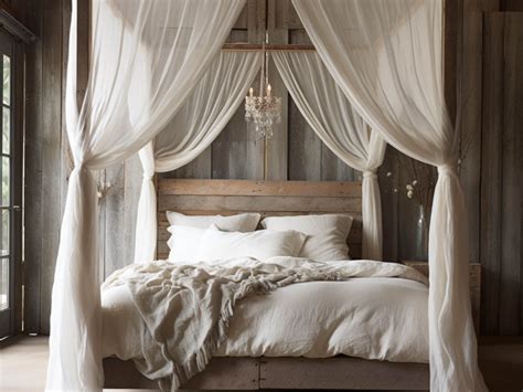 Canopy Bed Drapes Ceiling