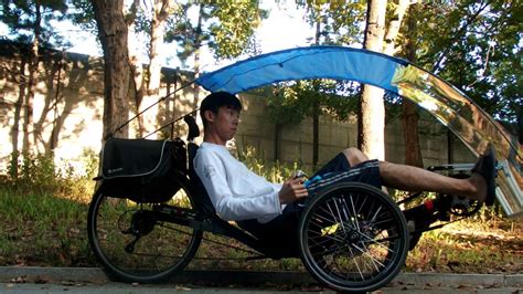 canopy for recumbent trike