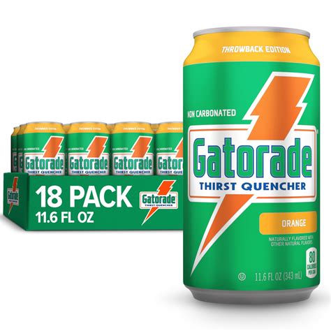cans of gatorade
