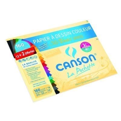 canson couleurs vives 24x32 160g,New daily