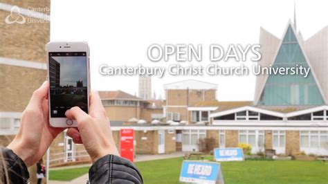 canterbury christ church open days