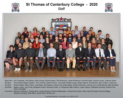 canterbury college staff list