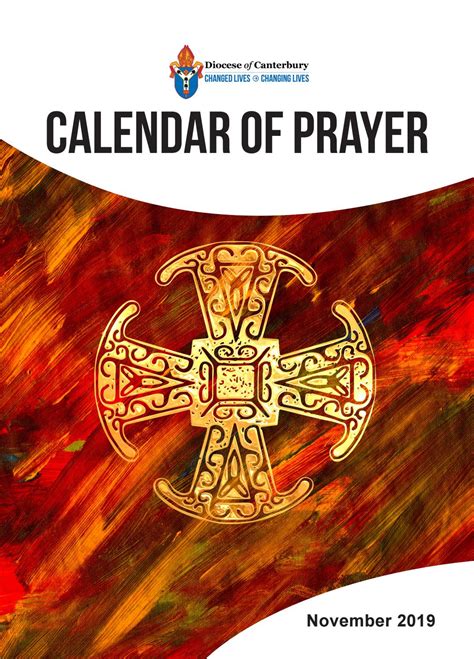canterbury diocese calendar of prayer