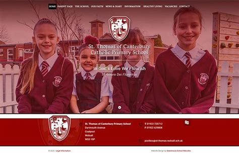 canterbury primary school website
