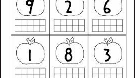 Memorama asociación número-cantidad | Math activities preschool