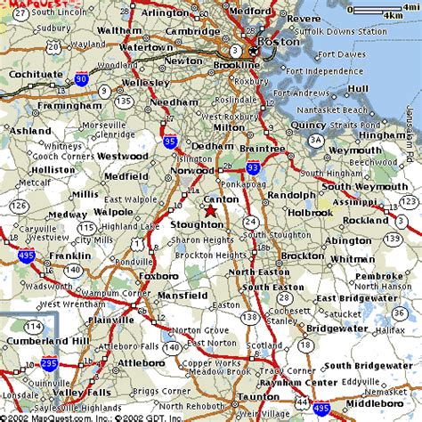Canton Ma Directions