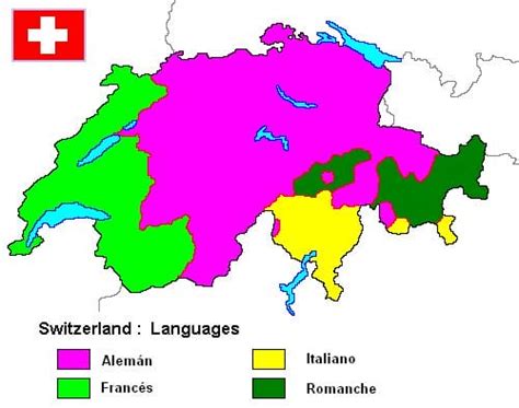 cantones de suiza idiomas