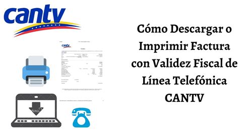 cantv factura en linea