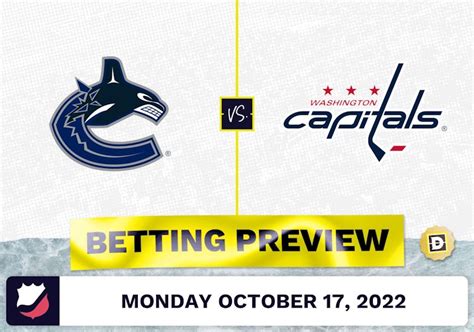 canucks vs capitals predictions