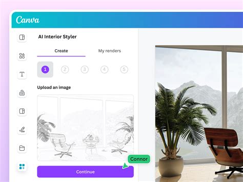 Canva AI Interior Styler