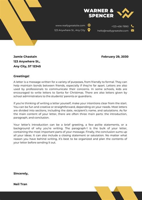 Create Canva Letterhead