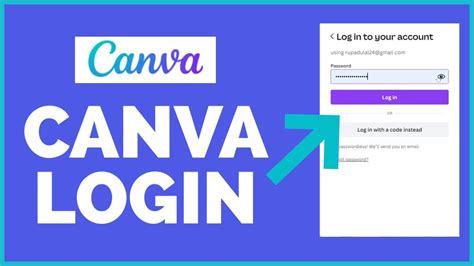 canva log in youtube