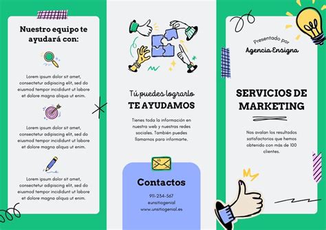 tríptico Canva
