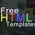canvas html template free download
