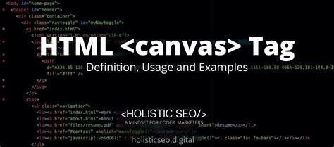 canvas and svg tag in html