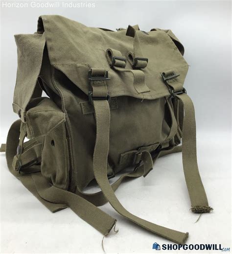 Canvas Army Backpack