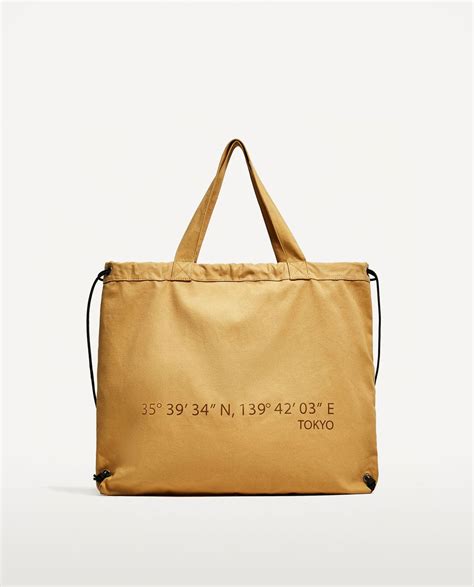 Canvas Backpack Zara