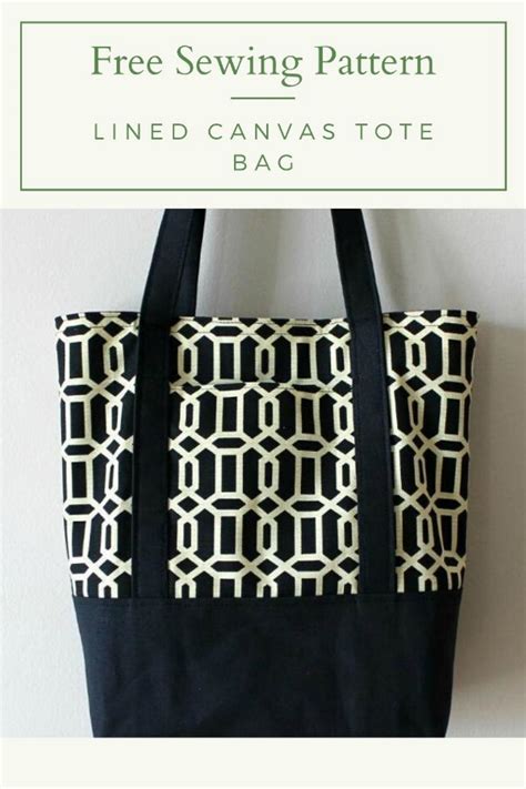 Free Canvas Bag Patterns