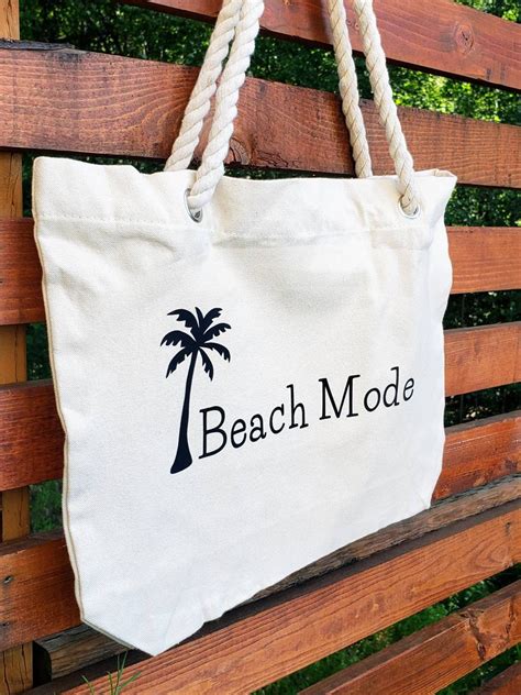 Stylish Canvas Beach Bag