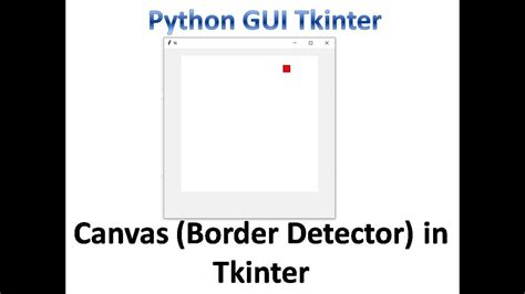 Canvas Border Python