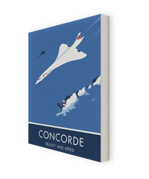 Concorde Canvas Art