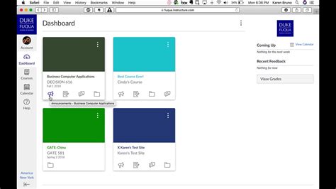 Canvas Dashboard Won't Load On Mac