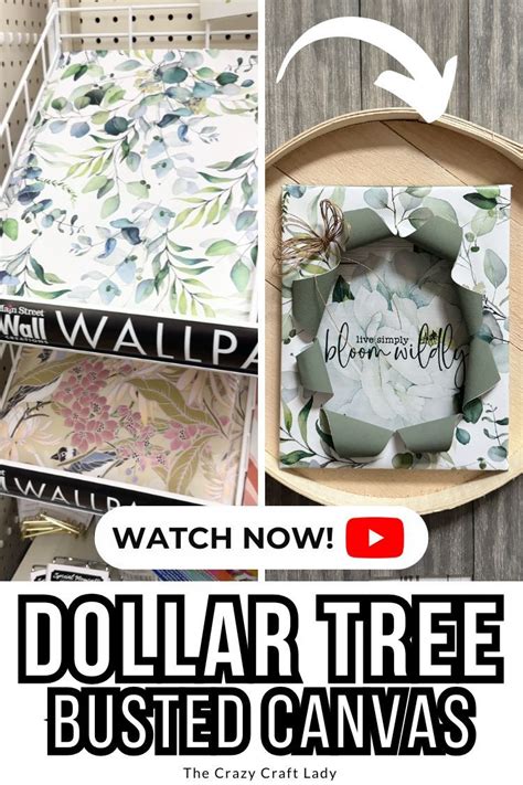 Canvas Dollar Tree