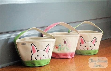 Canvas Easter Baskets Canada
