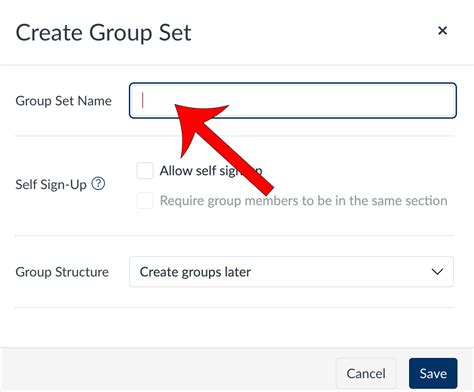 Canvas Group Set Name
