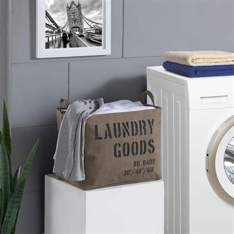 Canvas Laundry Basket Essentials