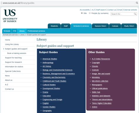 Canvas Library Guides