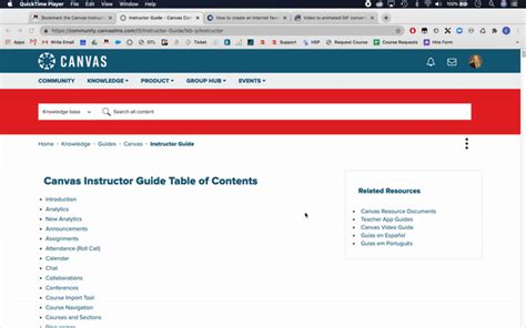 Canvas Mtech Program Details