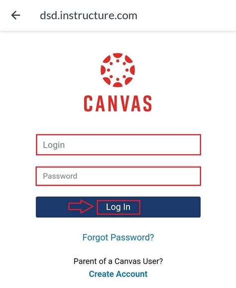 Canvas My DSD Login Guide