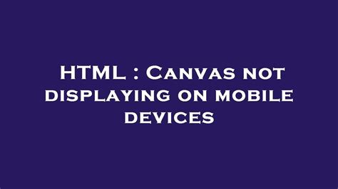 Canvas Not Loading Classes