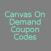 Canvas On Demand Free Shipping Code
