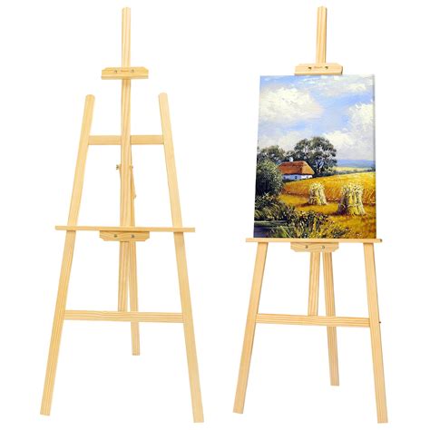 Canvas on Easel Painting