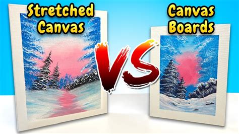 Canvas Panels Vs Canvas
