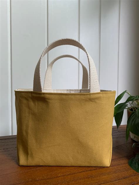 canvas small tote