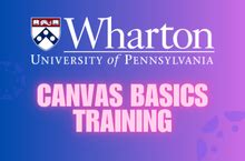 5 Canvas Wharton Tips