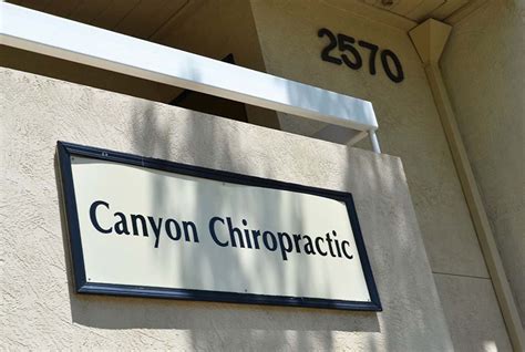 canyon chiropractic san ramon