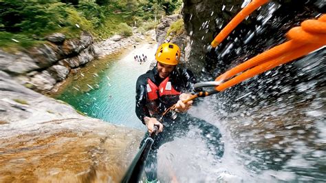 canyoning dolomites