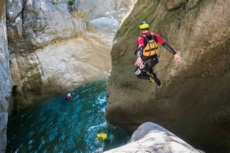 canyoning scenery