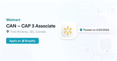 Cap 3 Associate Walmart Meaning