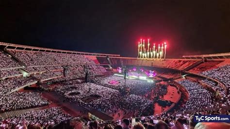 capacidad estadio river plate para conciertos