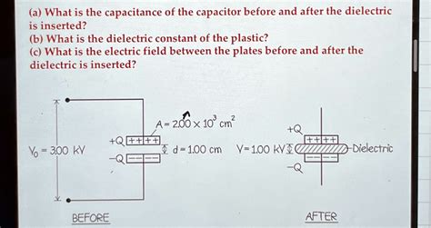 Capacitance Before Dielectric