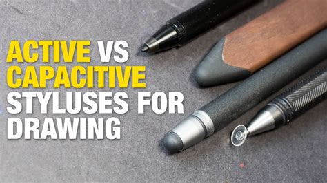 capacitive vs active stylus