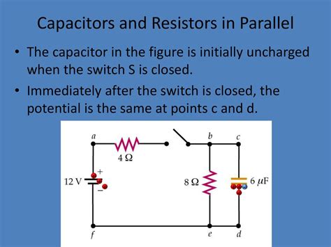 Capacitor And Resistor In Parallel